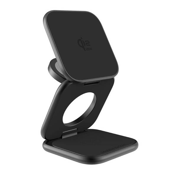Bezdrátová nabíječka Mobile Origin 3in1 Qi2 25W UltraSlim PW36 černá

