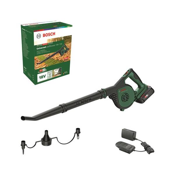 Fukar zahradní Bosch UniversalLeafBlower 18V-130 (s baterií) 

