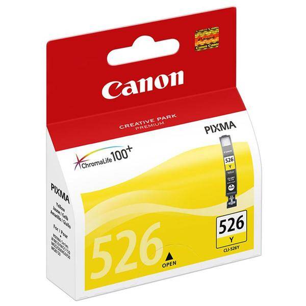 Inkoustová náplň Canon CLI-526Y, 9ml  - originální žlutá

