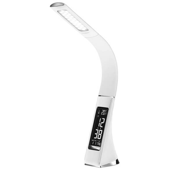 Stolní LED lampička IMMAX Leather 6,5W bílá

