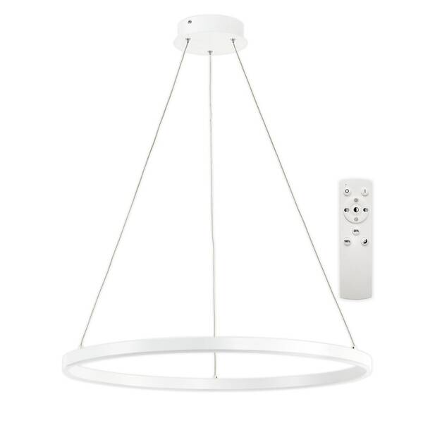 Závěsné svítidlo Top Light Saturn 70BZ RC bílé

