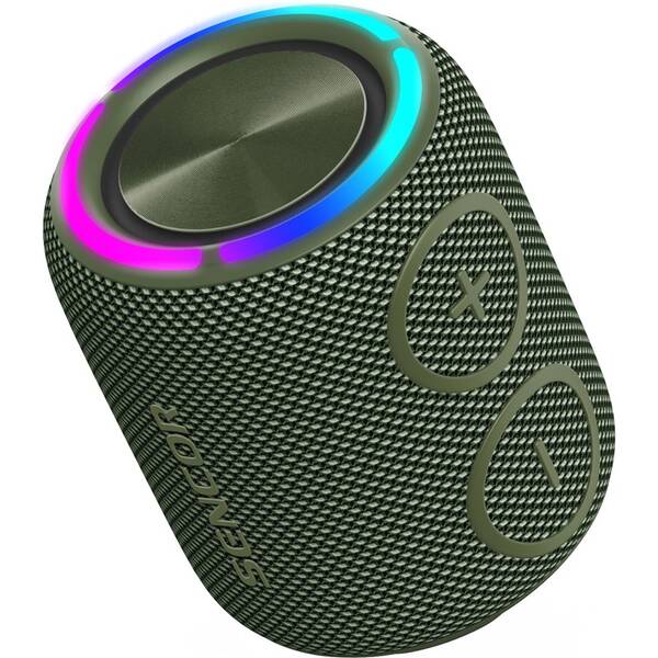 Přenosný reproduktor Sencor SIRIUS 2 MINI zelený

