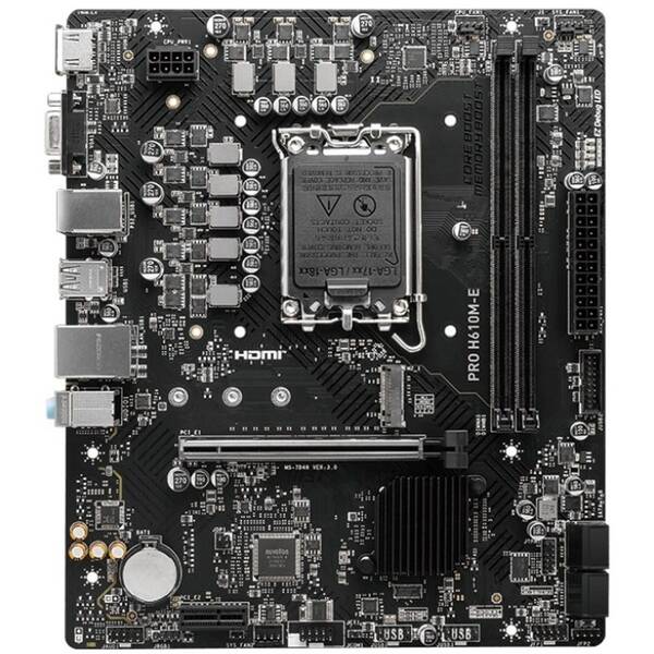 Základní deska MSI H610M-E 

