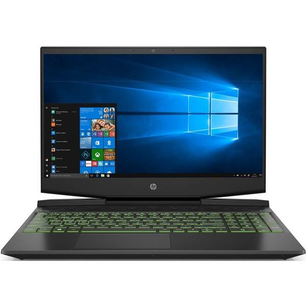 Notebook HP Pavilion Gaming 15-dk0000nc černá barva

