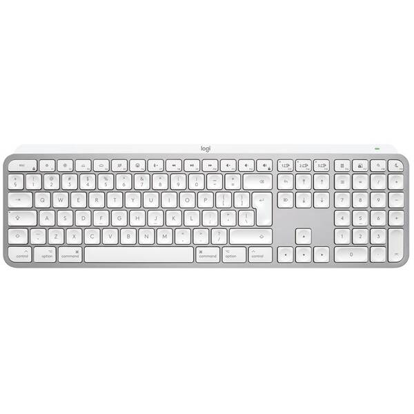 Klávesnice Logitech MX Keys S - MacBook,  CZ/SK layout šedá

