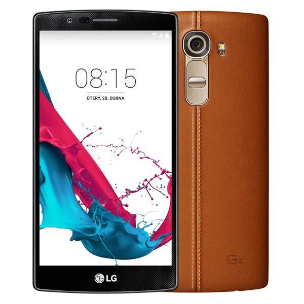 Mobilní telefon LG G4 (H815) Leather 32 GB hnědá barva
