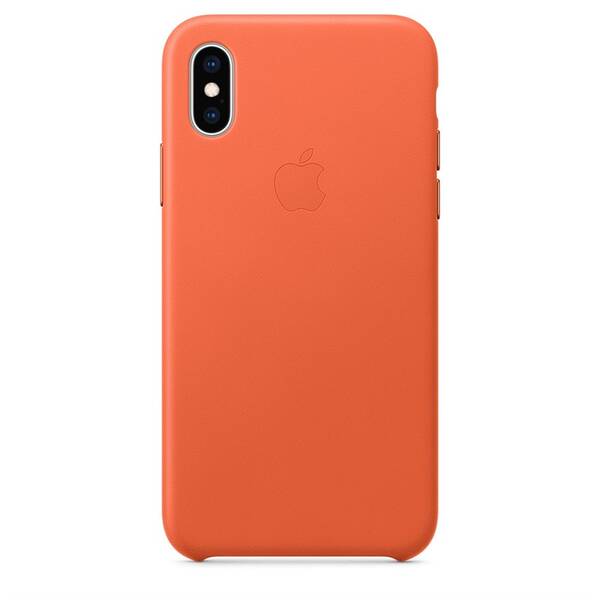Kryt na mobil Apple pro iPhone Xs - temně oranžový 

