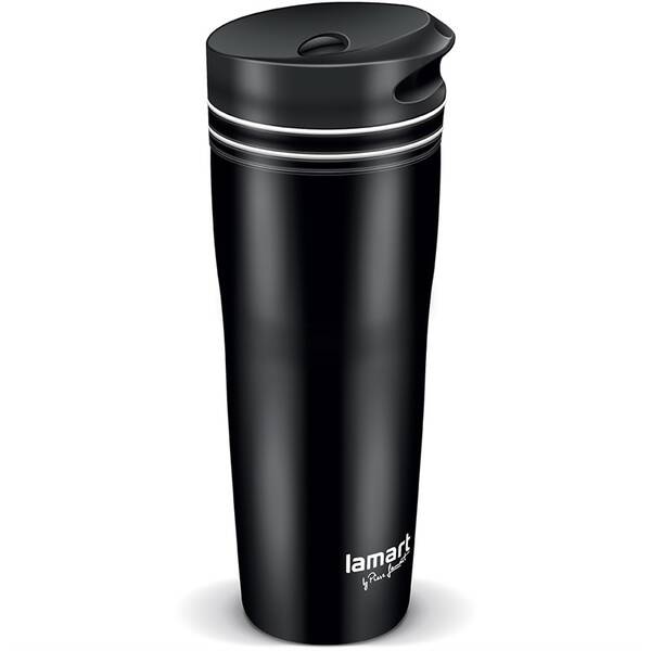Termohrnek Lamart 360 ml LT4049 černý/bílý

