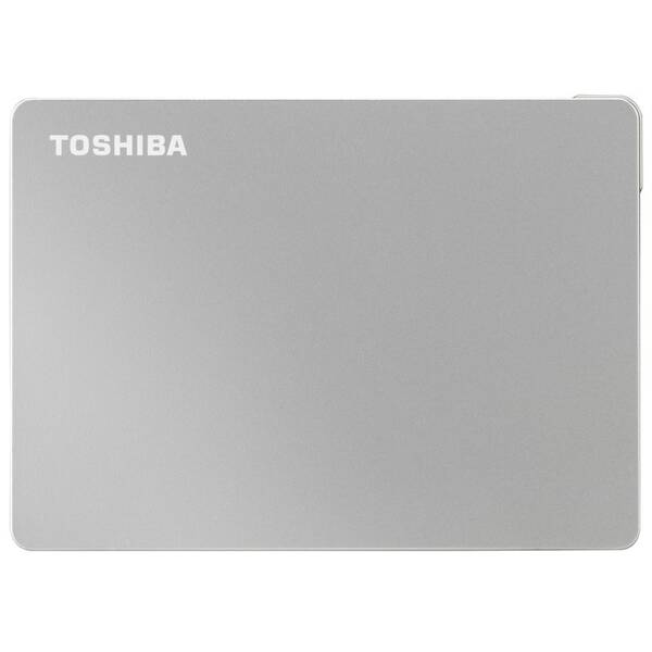 Externí pevný disk 2,5" Toshiba Canvio Flex 1TB USB 3.2 Gen 1 stříbrná barva
