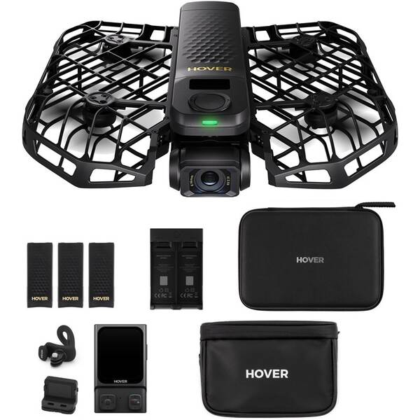 Dron HOVERAir X1 Pro Max Ultimate Cycling Kit černý

