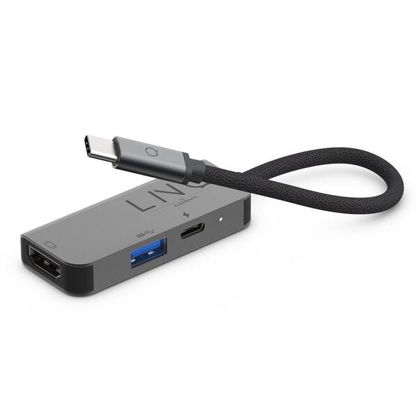 Redukce Linq byELEMENTS 3in1 USB-C/HDMI 
