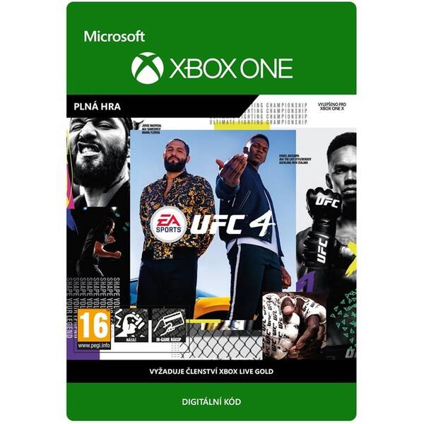  EA Xbox One Sports UFC 4 Standard Edition - elektronická licence 

