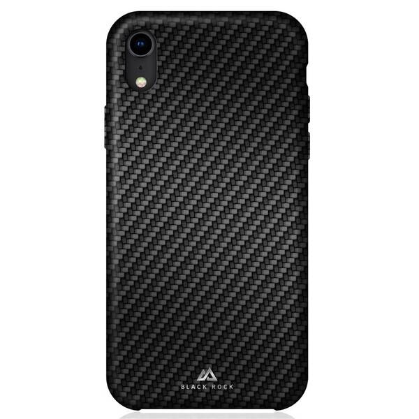 Kryt na mobil Black Rock Flex Carbon Case na Apple iPhone XR černý

