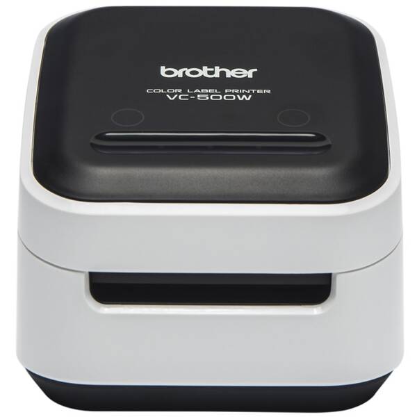 Tiskárna štítků Brother VC-500W černá/bílá

