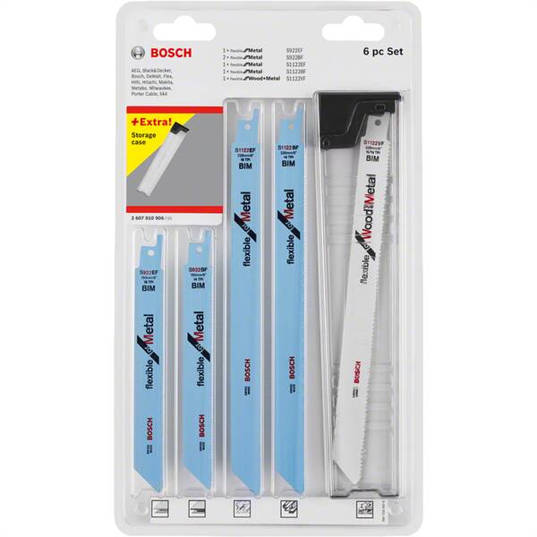 Sada pilových plátků Bosch PRO 2.607.010.906 (6 ks) 

