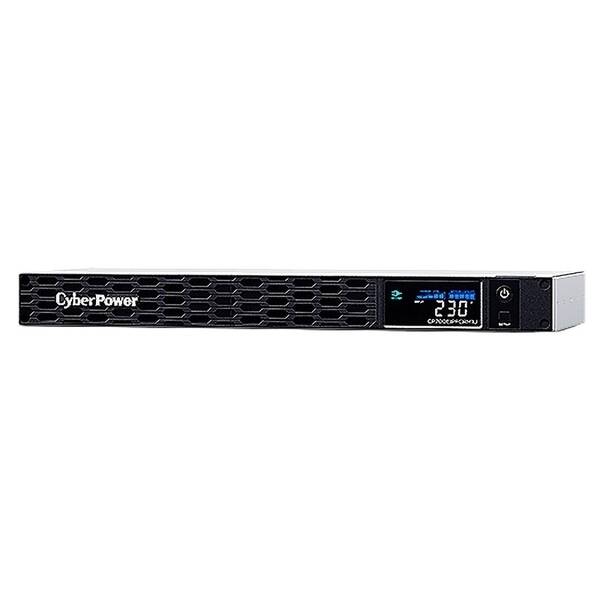 Záložní zdroj CyberPower PFC SineWave LCD GP 700VA/420W, 1U, Rack, hl. 230 mm černý

