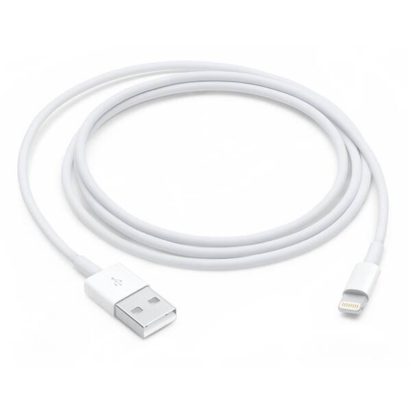 Kabel Apple Lightning/USB, 1m (2024) bílý


