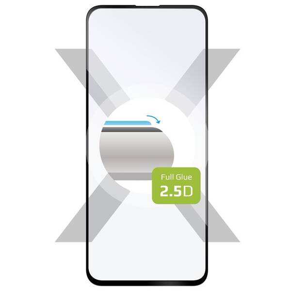 Tvrzené sklo FIXED Full-Cover na Samsung Galaxy A51 černé

