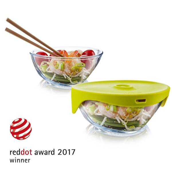Miska Tomorrow's Kitchen Single Serve Steamer Green zelený

