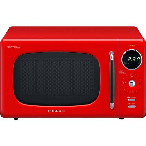 Mikrovlnná trouba Philco PMD 205 R červená

