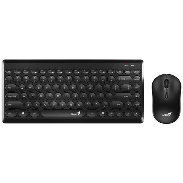 Klávesnice s myší Genius LuxeMate Q8000, CZ/SK černá

