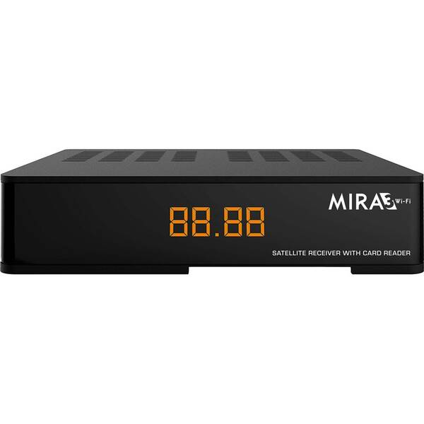 Satelitní přijímač Amiko MIRA 3 Wi-Fi černý

