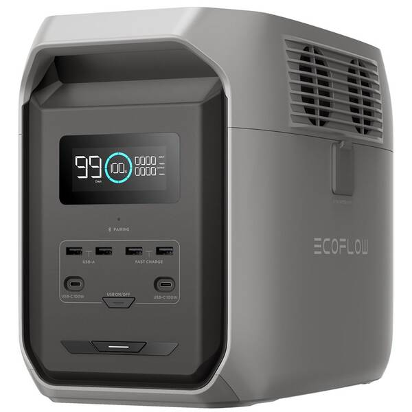 Nabíjecí stanice EcoFlow DELTA 3 1500 (1536 Wh) černá/šedá

