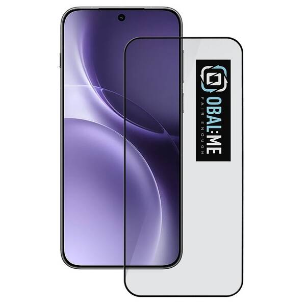 Tvrzené sklo Obal:Me 5D na Vivo X300 Pro černé

