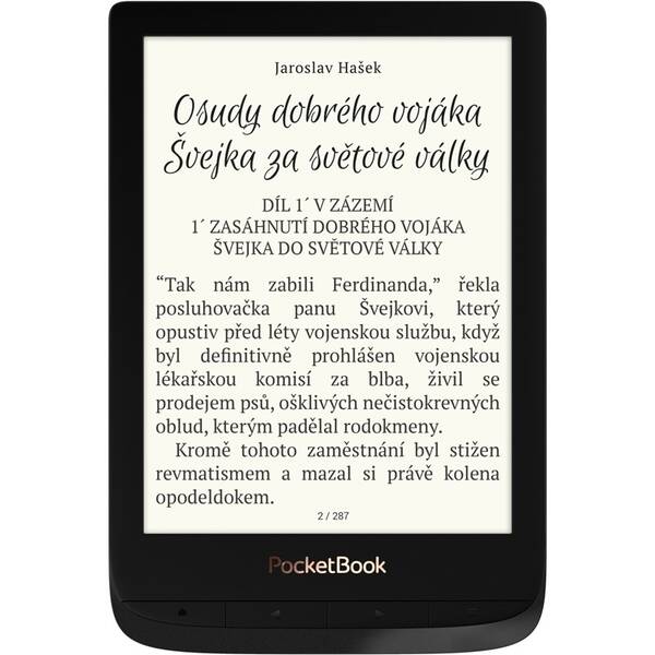 Čtečka e-knih PocketBook 627 Touch Lux 4 černá

