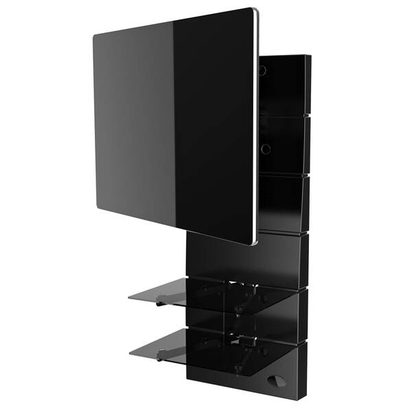 Držák TV Meliconi Ghost Design 3500 Matt pro úhlopříčky 32" až 70", nosnost 30 kg černý

