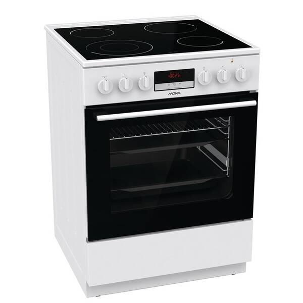 Sklokeramický sporák Mora C 8668 BW6 bílý

