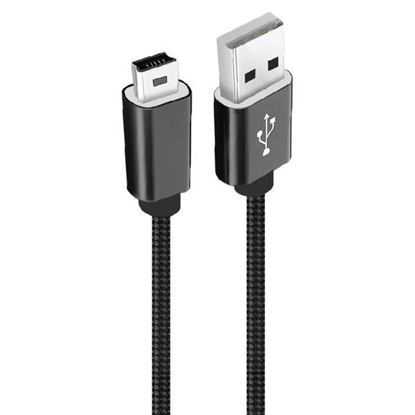 Kabel WG USB/Mini USB, 1m černý

