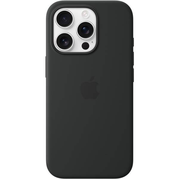 Kryt na mobil Apple iPhone 16 Pro Silicone Case s MagSafe - černý 


