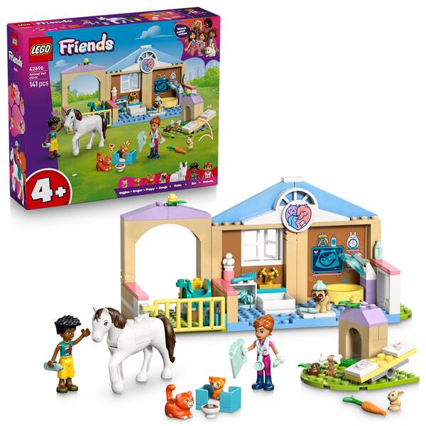 Stavebnice LEGO® Friends 42696 Veterinární klinika se zvířátky 

