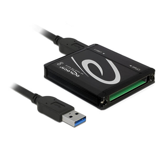 Čtečka paměťových karet DeLock USB 3.0 / CFast černá

