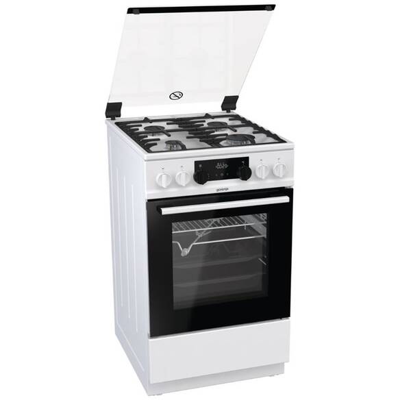 Kombinovaný sporák Gorenje KS5350WF ExtraSteam bílý

