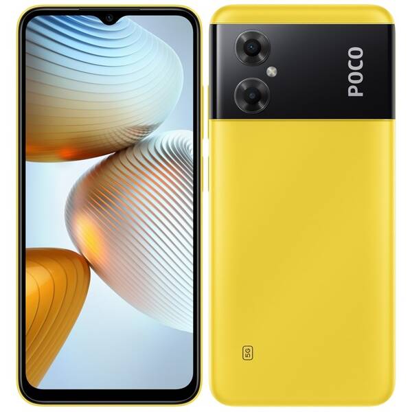 Mobilní telefon Poco M4 5G 6GB/128GB žlutý

