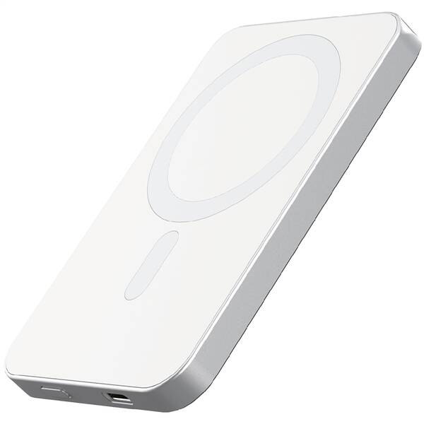 Powerbanka ER Power MagSafe 5000mAh stříbrná barva

