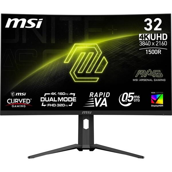 Herní monitor MSI MAG 321CUPDF černý

