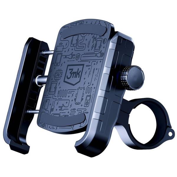 Držák na mobil 3mk Steel Bike Holder černý

