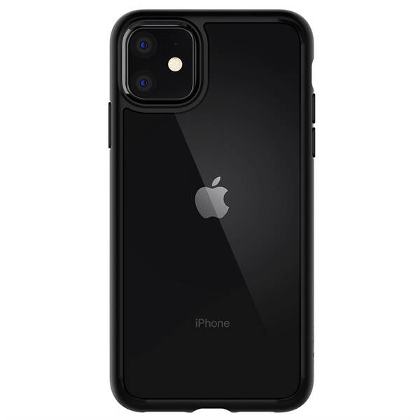 Kryt na mobil Spigen Ultra Hybrid na Apple iPhone 11 černý/průhledný

