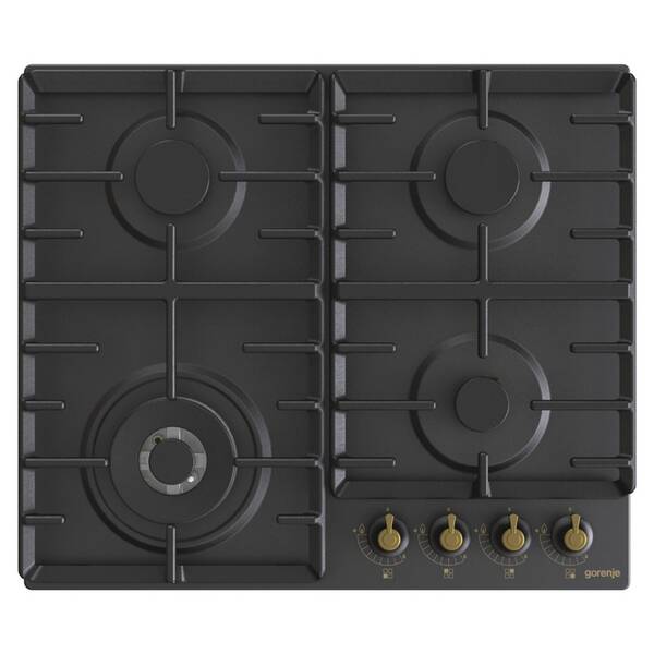 Plynová varná deska Gorenje GW642CLB WOK černá

