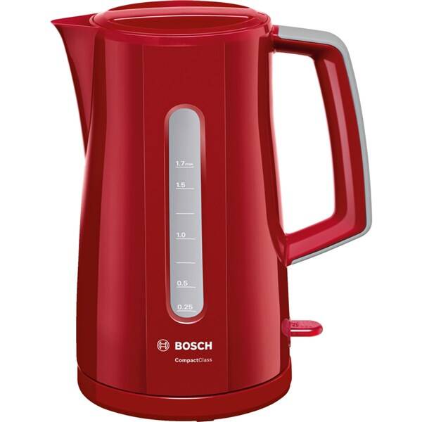 Rychlovarná konvice Bosch TWK3A014 červená

