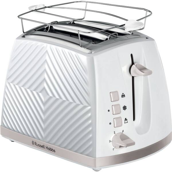 Topinkovač RUSSELL HOBBS 26391-56 Groove White bílý

