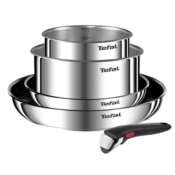 Sada nádobí Tefal Emotion L897S574, 5 ks nerez

