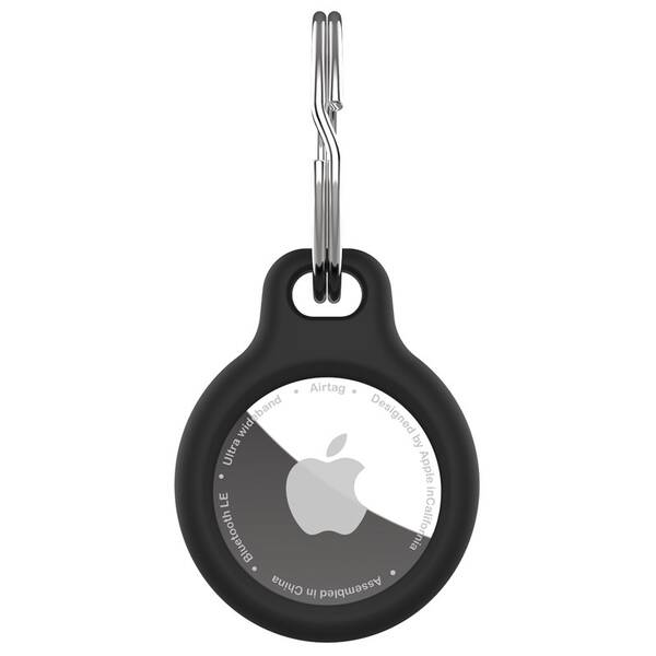 Pouzdro FIXED Silky pro Apple AirTag černé

