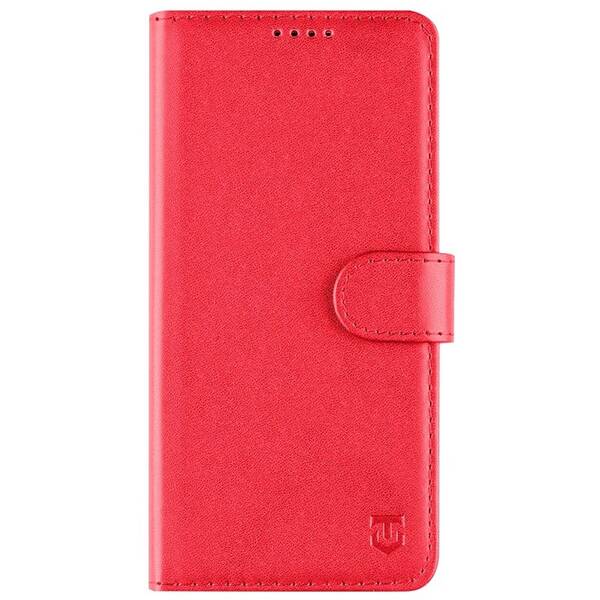 Pouzdro na mobil flipové Tactical Field Notes na Xiaomi Redmi 13 4G červené

