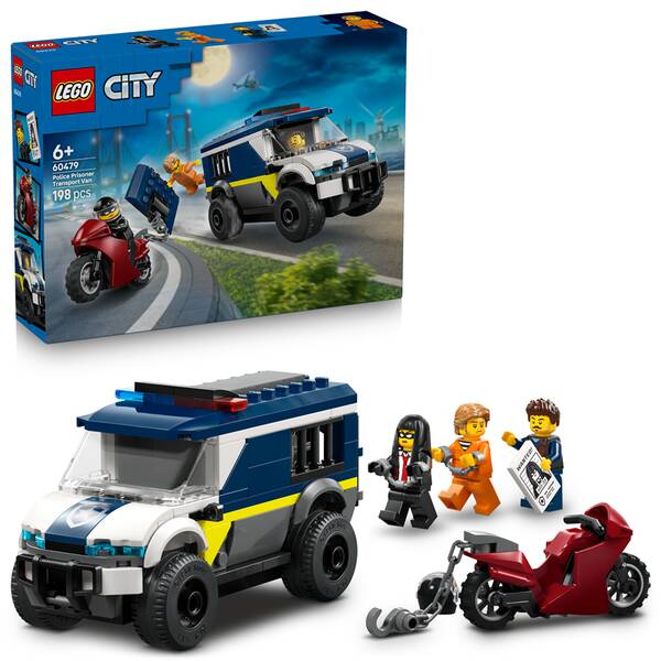 Stavebnice LEGO® City 60479 Policejní dodávka pro převoz vězňů 

