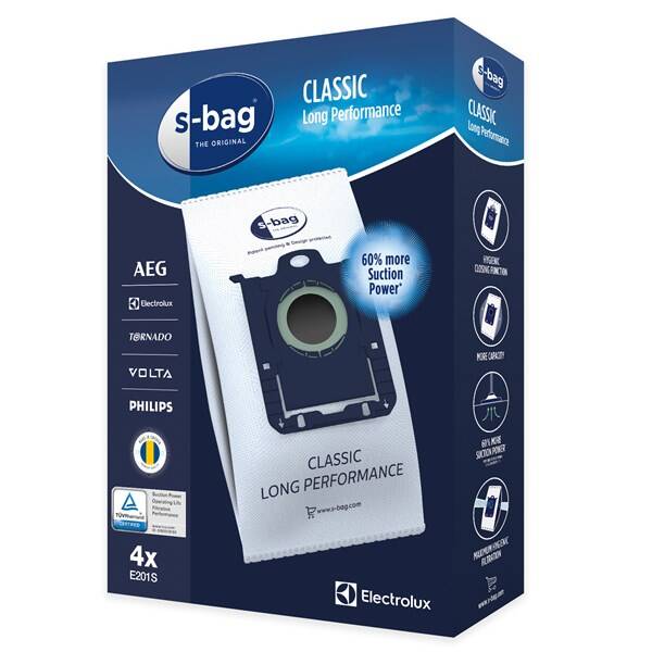 Sáčky do vysavače Electrolux s-bag® Classic Long Performance E201S 
