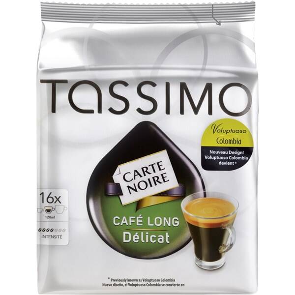 Kapsle pro espressa Tassimo Café Long Délicat 110,4g 

